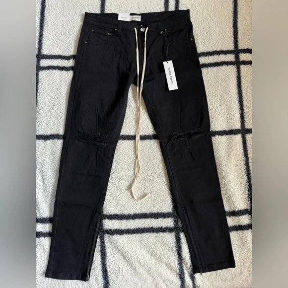 hyper denim Jeans Hyper Denim 36 Black Nate Zipper Pant Poshmark